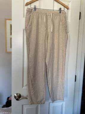 Zara Linen pants Size medium